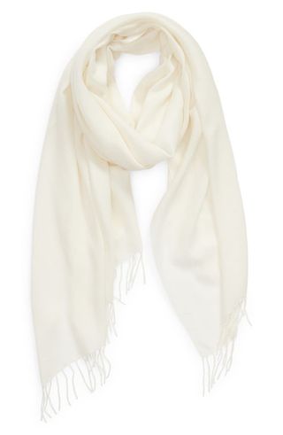 Tissue Weight Wool 
Cashmere Scarf