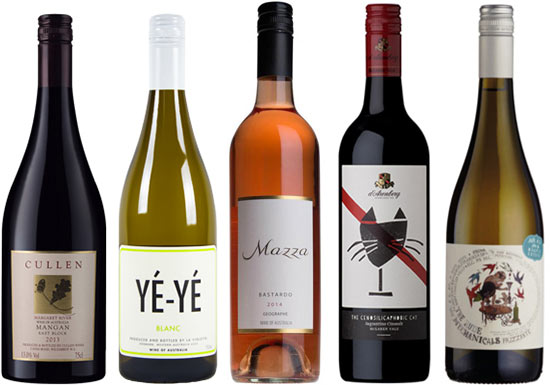 Experimental Australian wines