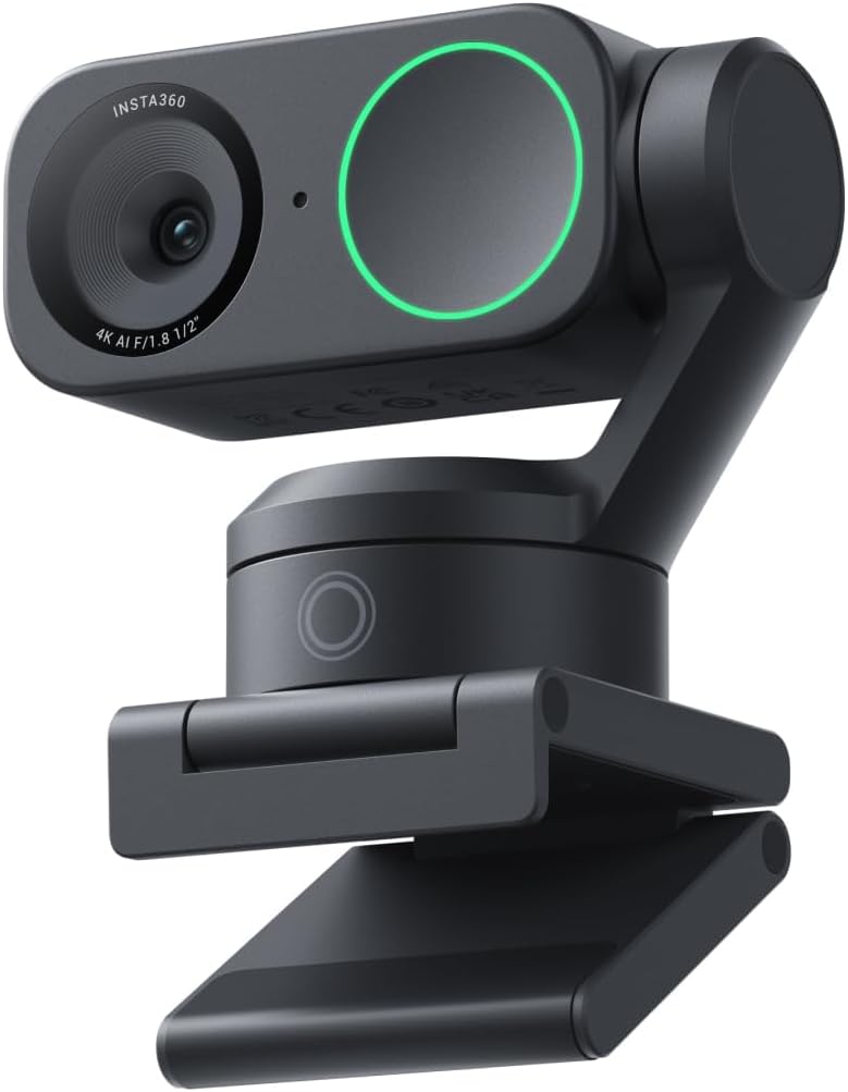 The Insta360 Link 2 4K webcam