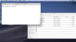 How to show hidden files in macOS