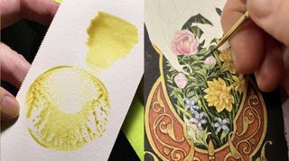 steps for making your own watercolour paint
