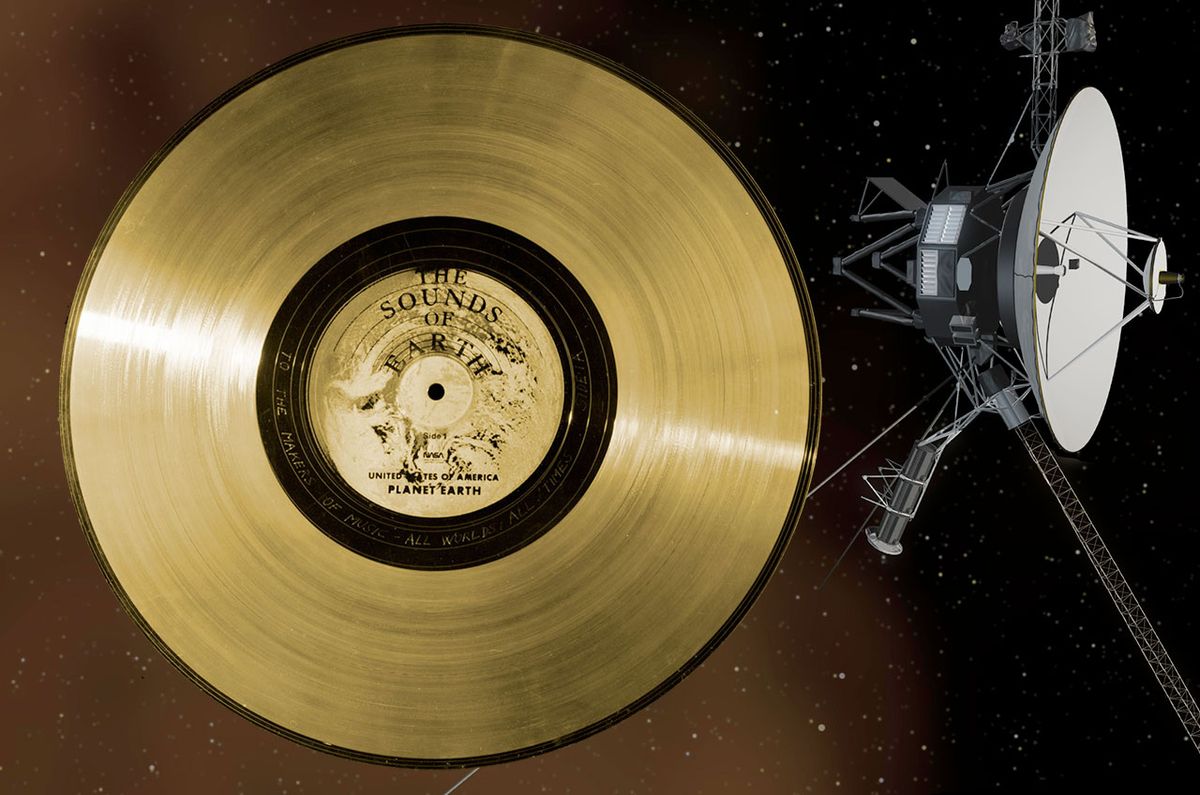the golden disc voyager
