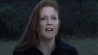 Julianne Moore looking confused in The Forgotten