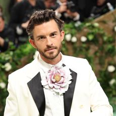 Jonathan Bailey attends the Met Gala in 2024