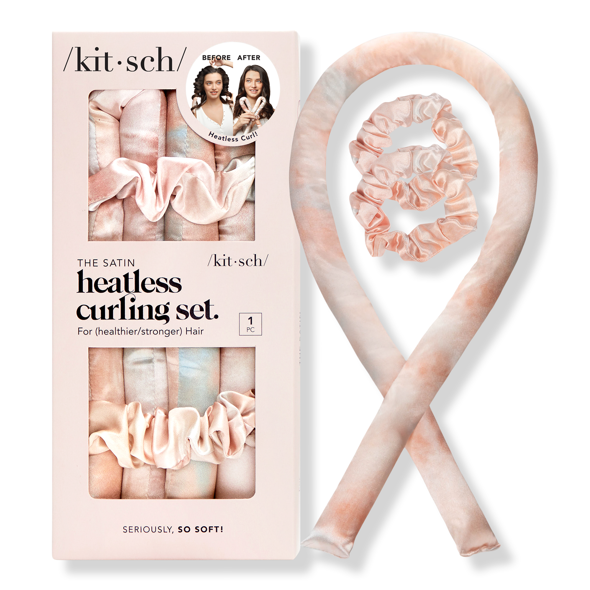 Heatless Curling Set - Satin - Tie Die