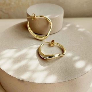 Formation Co Molten Gold Hoops