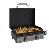 Blackstone Original 2-Burner 22-inch Propane Omnivore Tabletop Griddle with Carry Bag