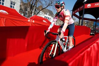 VALKENBURG NETHERLANDS APRIL 10 Tiffany Cromwell of Australia and Team CanyonSram Racing prior to the 8th Amstel Gold Race Ladies Edition 2022 a 1285km one day race from Maastricht to Valkenburg UCIWWT AGR2022 on April 10 2022 in Valkenburg Netherlands Photo by Bas CzerwinskiGetty Images