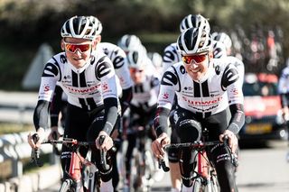 Team Sunweb show off their black and white summer kit