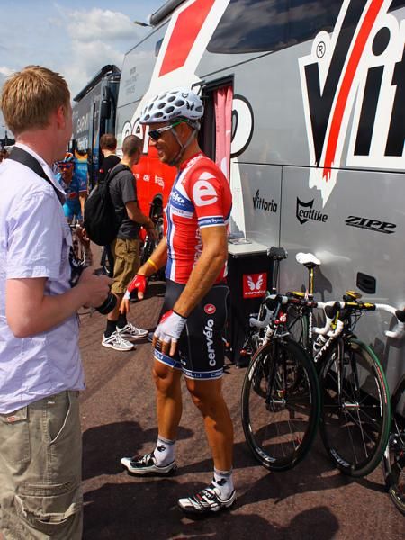 Thor Hushovd (Cervelo TestTeam) luckily made it through yesterday's crash-marred stage unscathed but was disappointed that he wasn't able to contest for points.