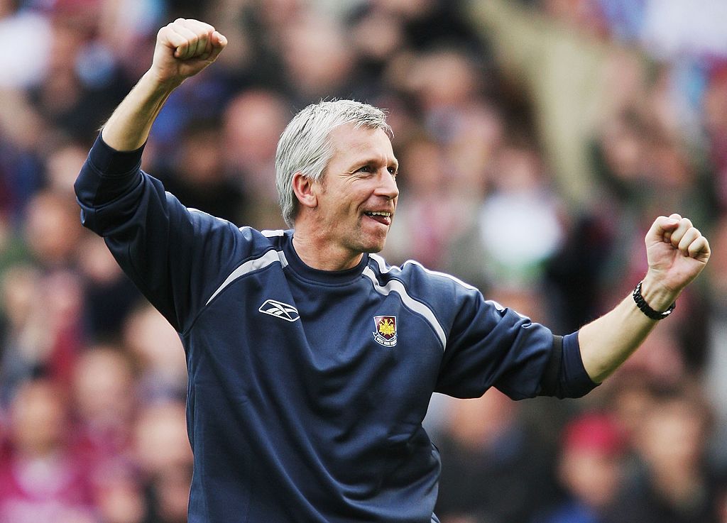 Alan Pardew took West Ham to the Millennium Stadium three times in as many years
