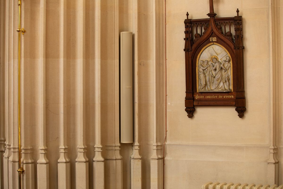 Saint Michael&rsquo;s Abbey balances tradition and technology in comprehensive AV, IT, and Security system integration with new speakers and PTZ cameras.