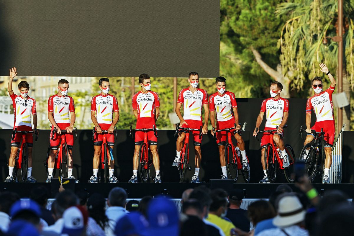 Tour de France 2020 - 107th Edition - Teams Presentation - 27/08/2020 - Cofidis - photo Jan De Meuleneir/PN/BettiniPhoto&Acirc;&copy;2020