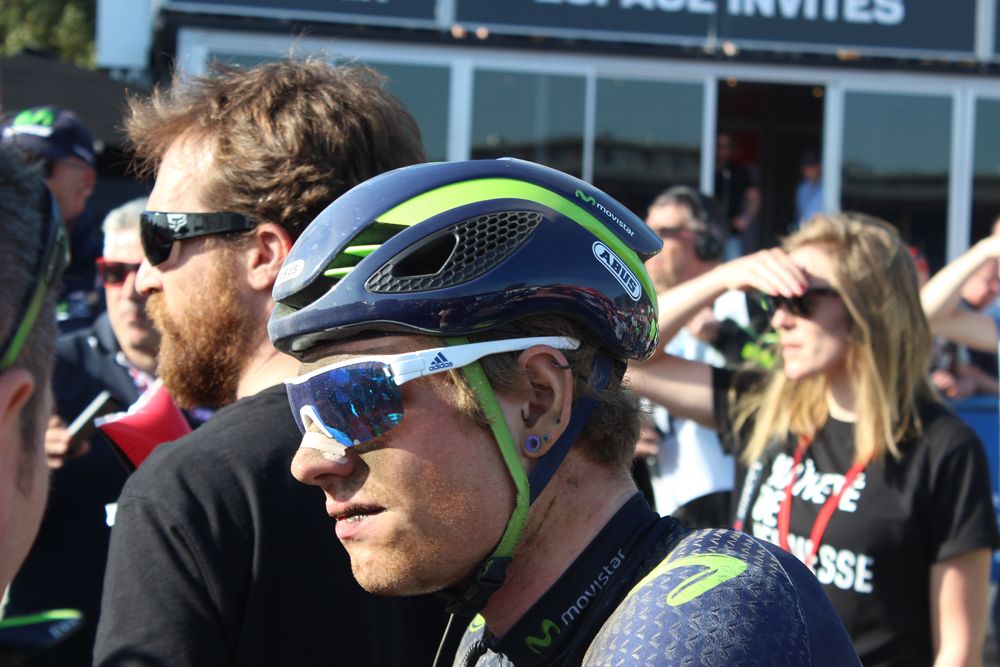 Jasha Sutterlin wore the Abus GameChanger for the 2017 Paris-Roubaix