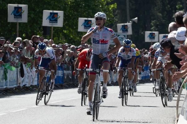 Sylvain Georges (Big Mat - Auber 93) has won the Grand Prix de Plumelec-Morbihan.