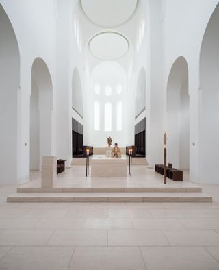 minimalism seen in Moritzkirche by john pawson