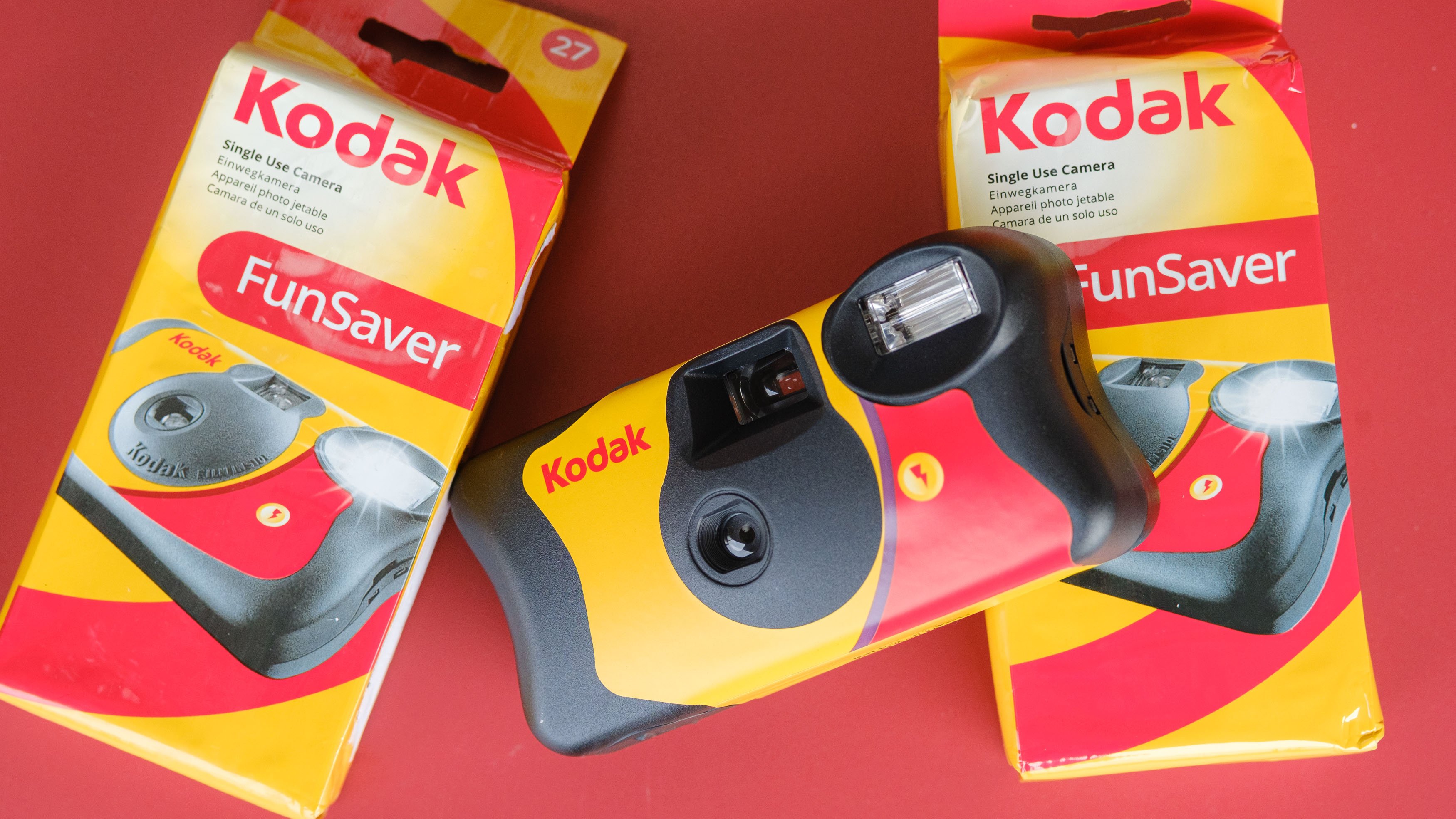 Kodak Funsaver camera.