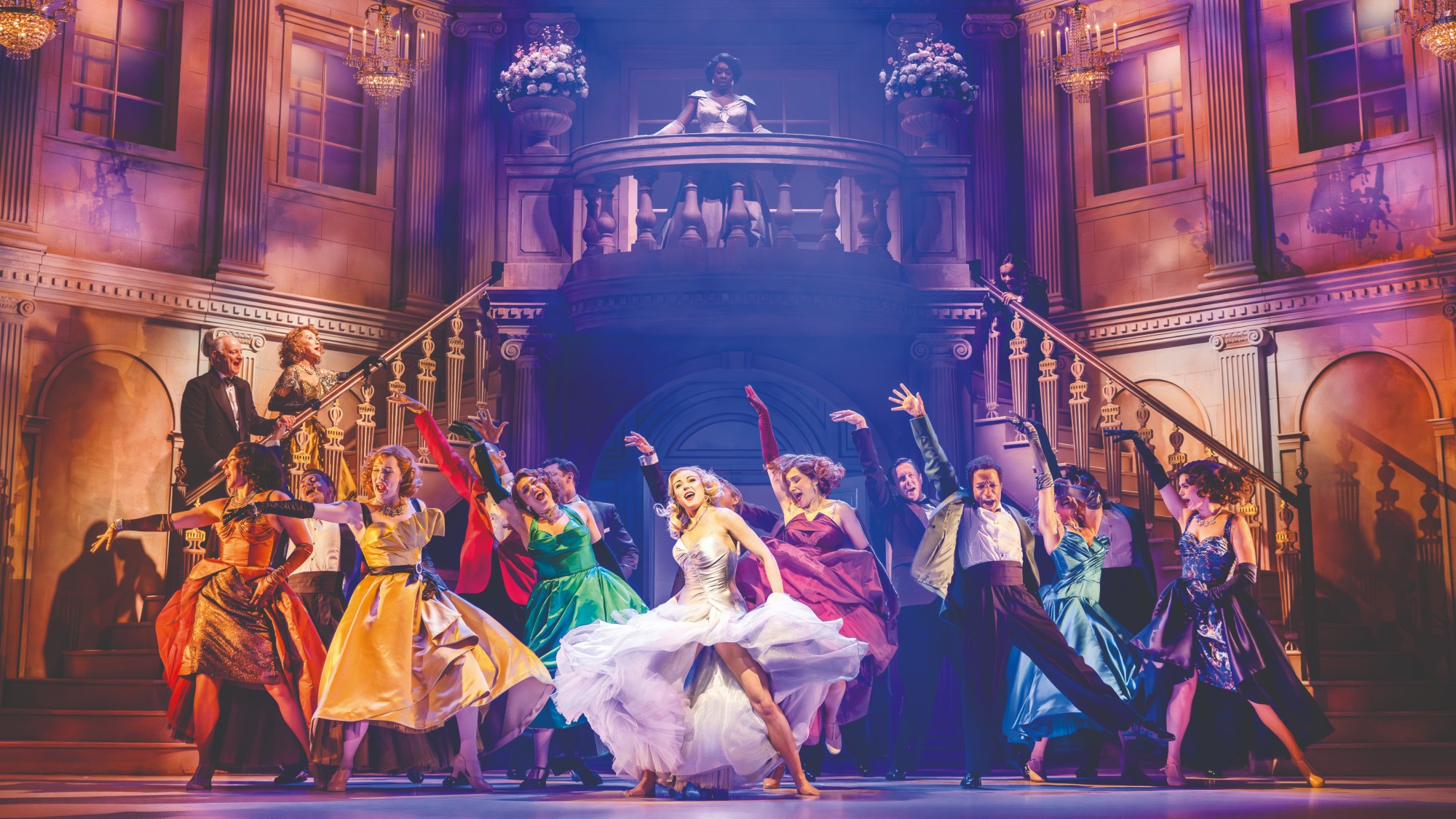 Cast of High Society performing at the Barbican