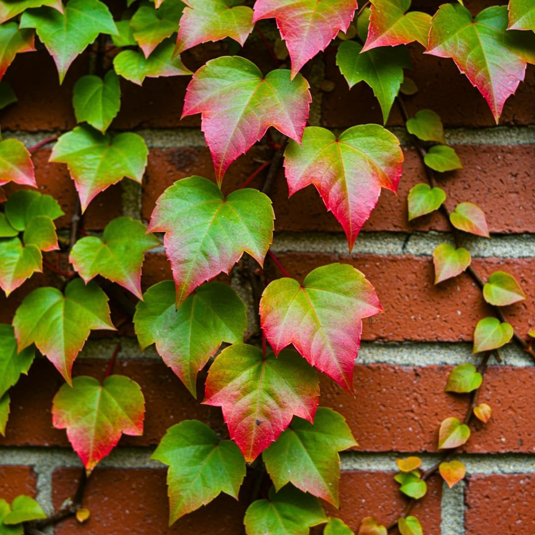 Boston Ivy Climbing Vine Seeds &amp;ndash; 50 Premium Seeds for Fast-Growing, Hardy, Decorative Greenery, Ideal for Fences, Walls, Pergolas, and Gardens