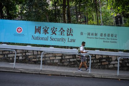 Hong Kong national security law.