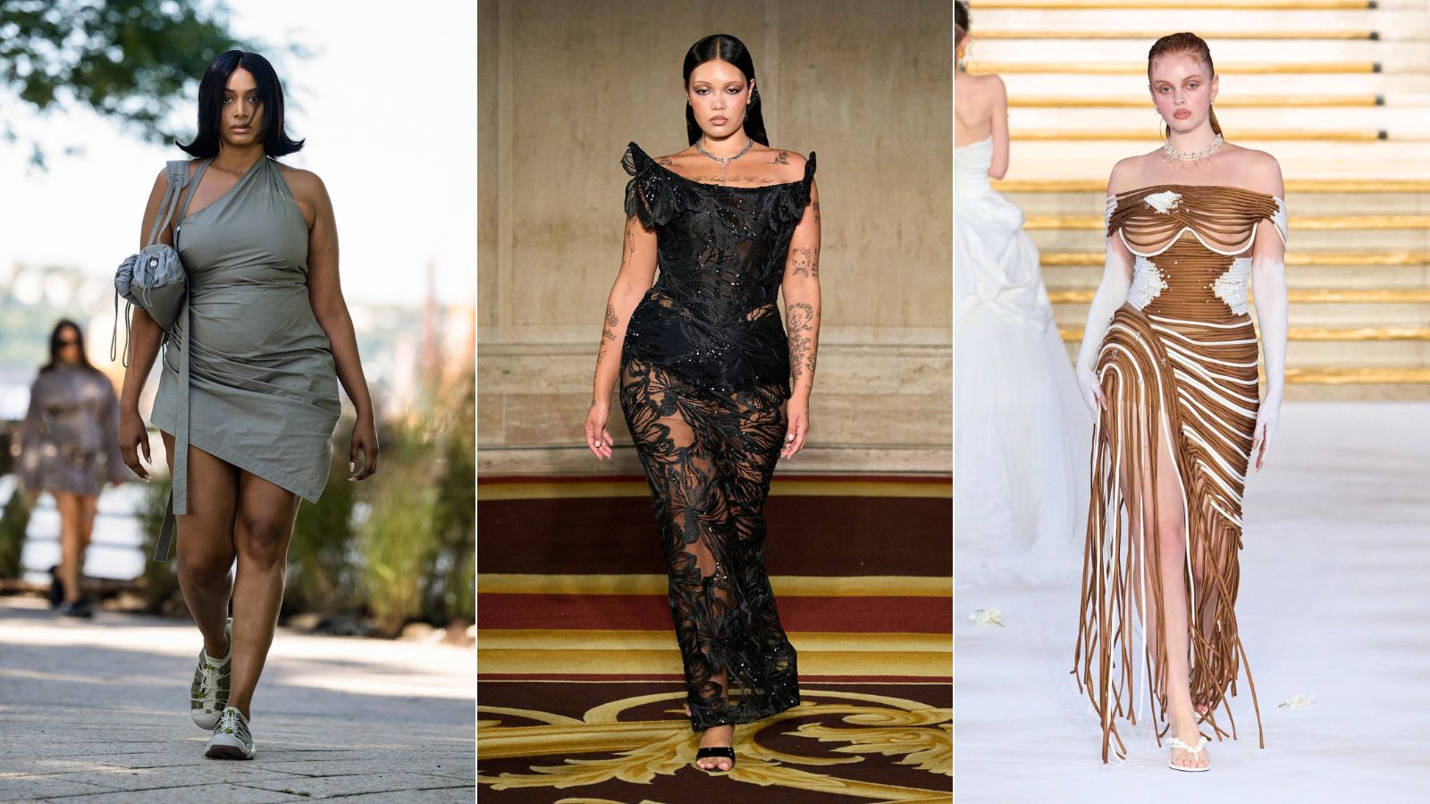 Models at SS27 fashion week