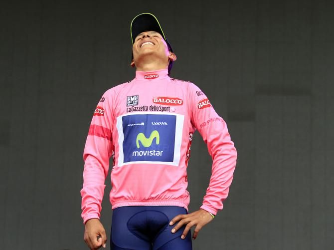 Nairo Quintana savors the moment as Giro d'Italia champion