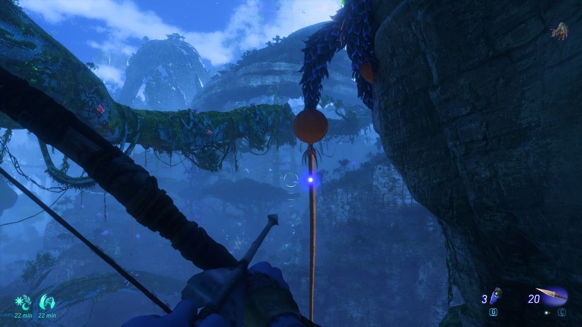 How to open lift vine fruit in Avatar Frontiers of Pandora | GamesRadar+