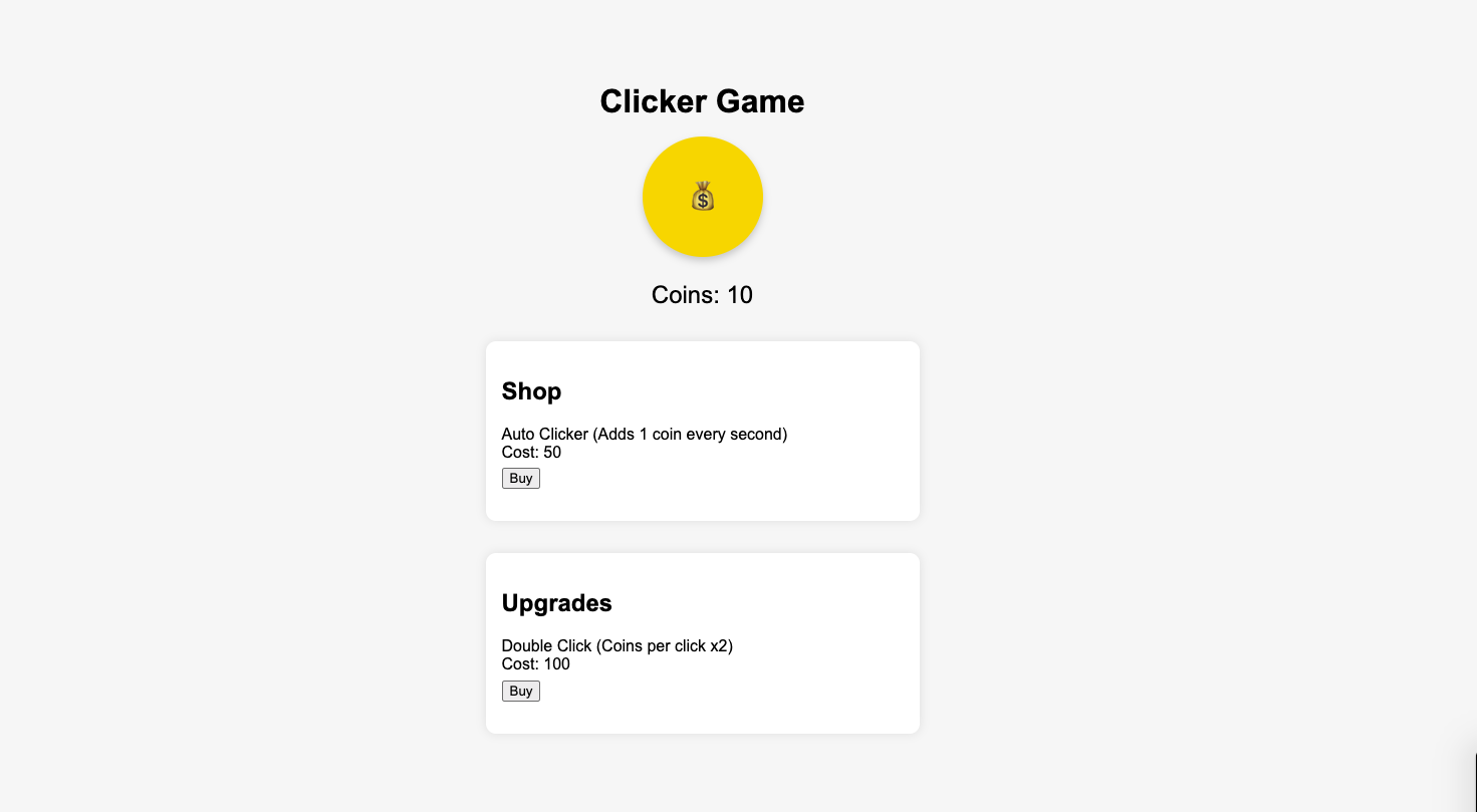 Clicker Game