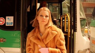 Gwyneth Paltrow wearing a fur coat in The Royal Tenenbaums