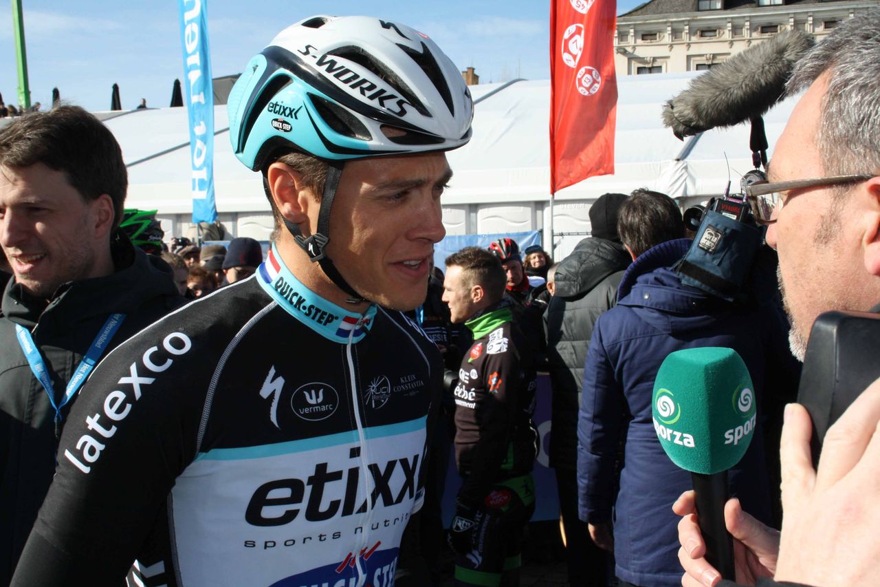 Niki Tersptra (Etixx-QuickStep) mulls over his Omloop Het Nieuwsblad chances.