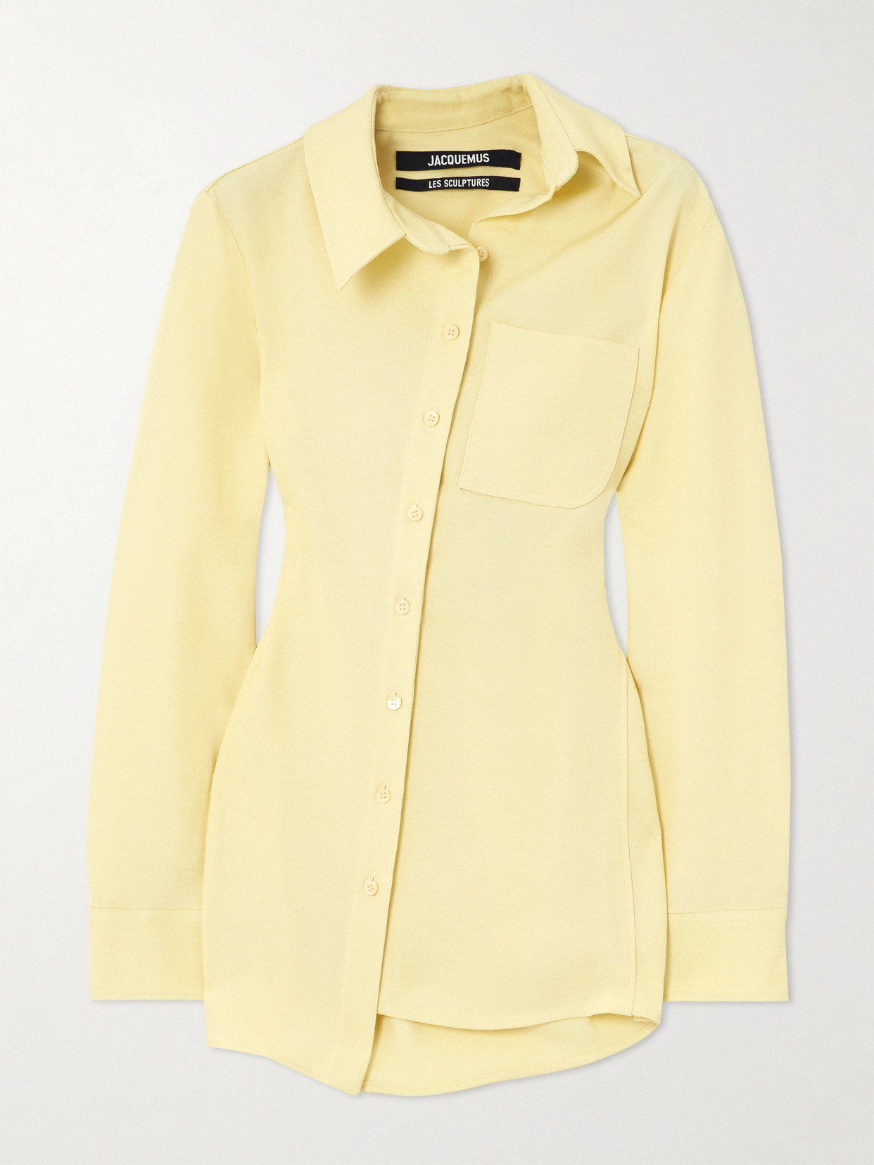 Pablo Asymmetric Cotton-Poplin Shirt