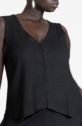 Textured Vest