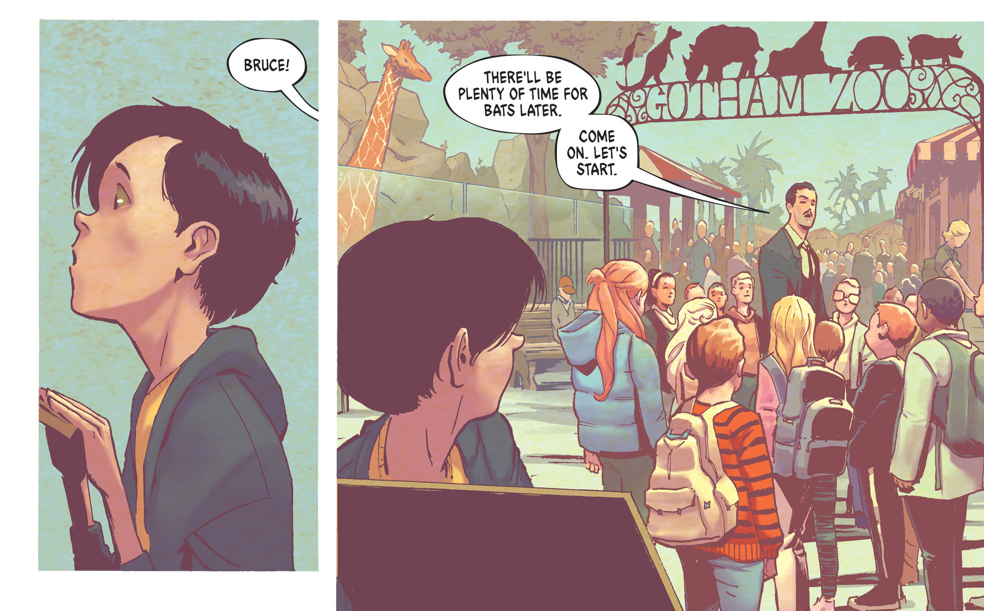 Young Bruce Wayne in Absolute Batman #1.