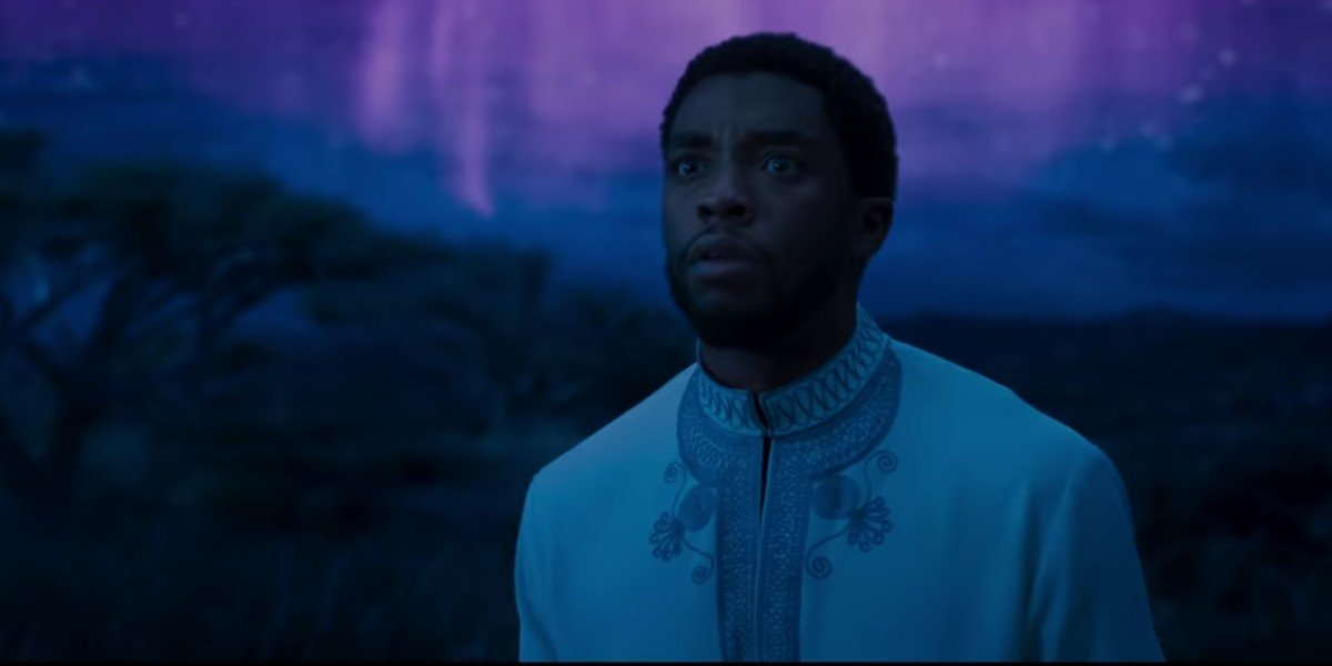 Chadwick Boseman in Black Panther