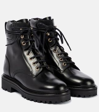 Campa Leather Combat Boots