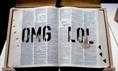 Despite objections, the editors of the Oxford English Dictionary have welcomed &amp;quot;OMG&amp;quot; (immortalized here in a 2009 sculpture by Michael Mandiberg) into its pages.