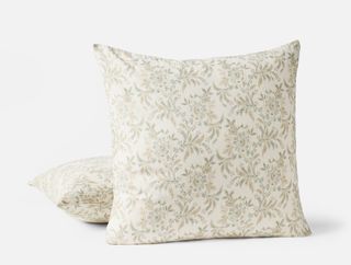 Marguerite Organic Print Decorative Pillow Cover