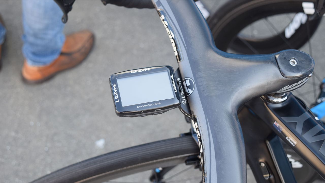 Israel Cycling Academy are one of a few teams to use Lezyne computers in a market dominated by Garmin and Wahoo
