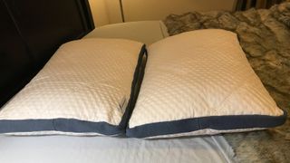 Two Authenticity50 Custom Comfort Pillows side by side