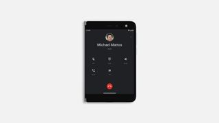Microsoft Surface Duo - Phone call