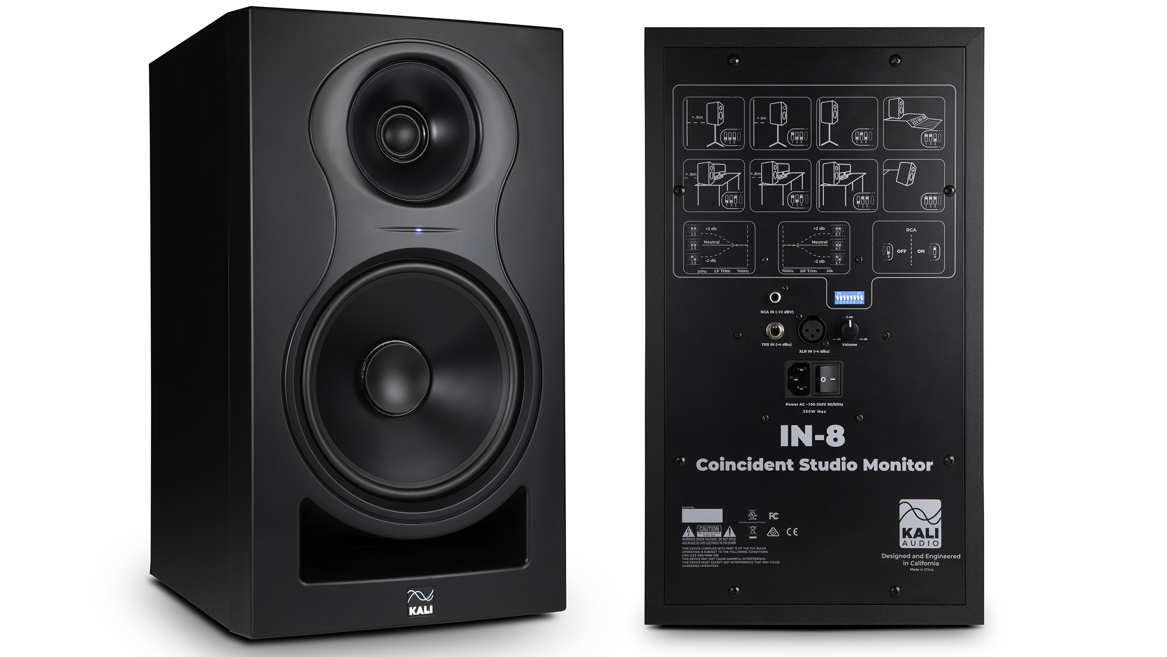Kali Audio IN-8 monitors