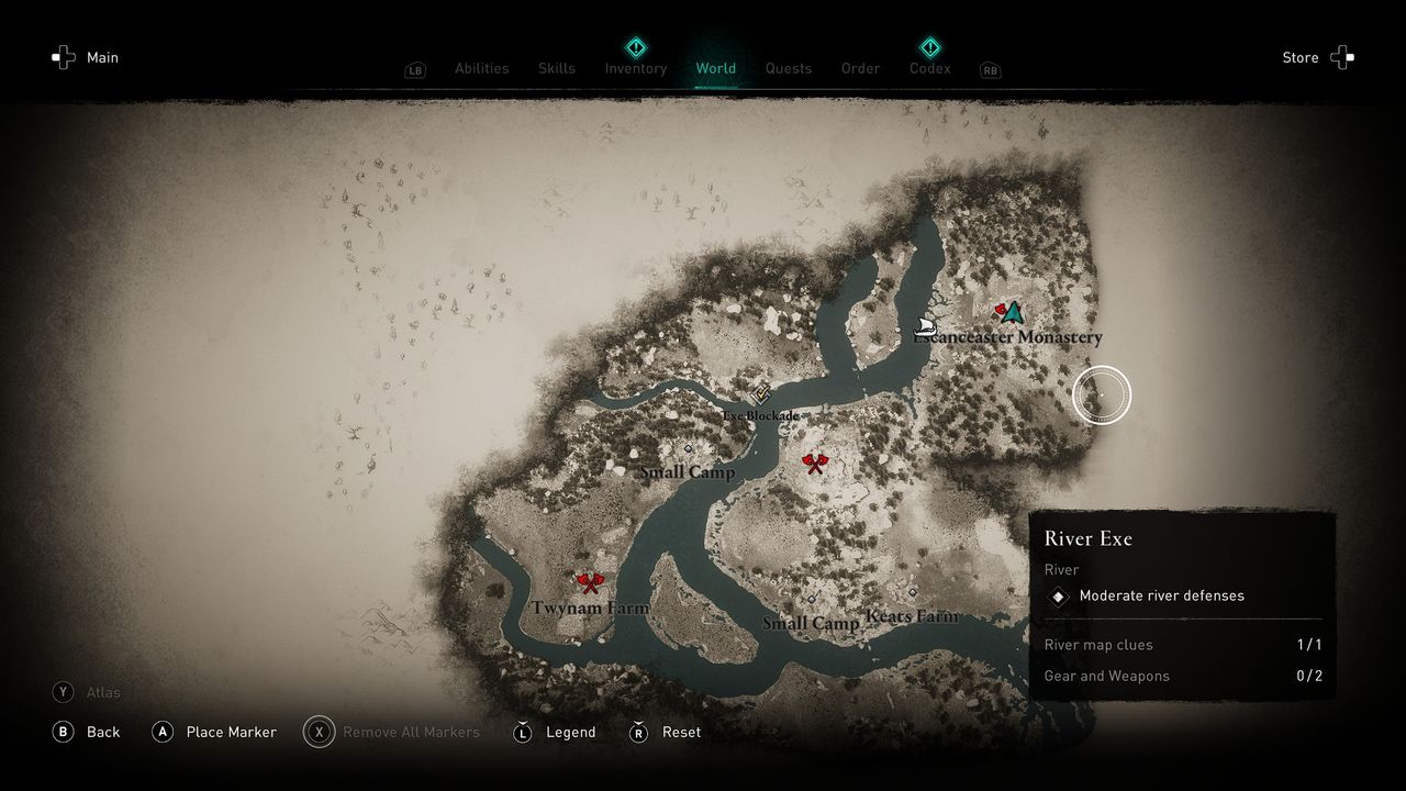 ac valhalla river exe map clue