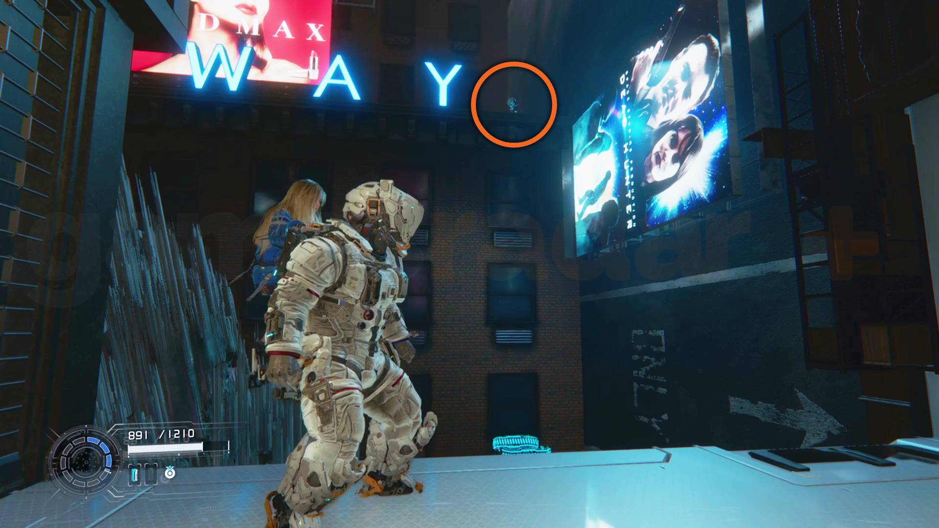 Pragmata Mini Cabin on Mass Production Array Shopping District building roof