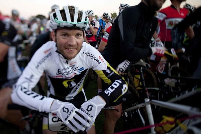 Florian Vogel of Scott-Swisspower during stage 5