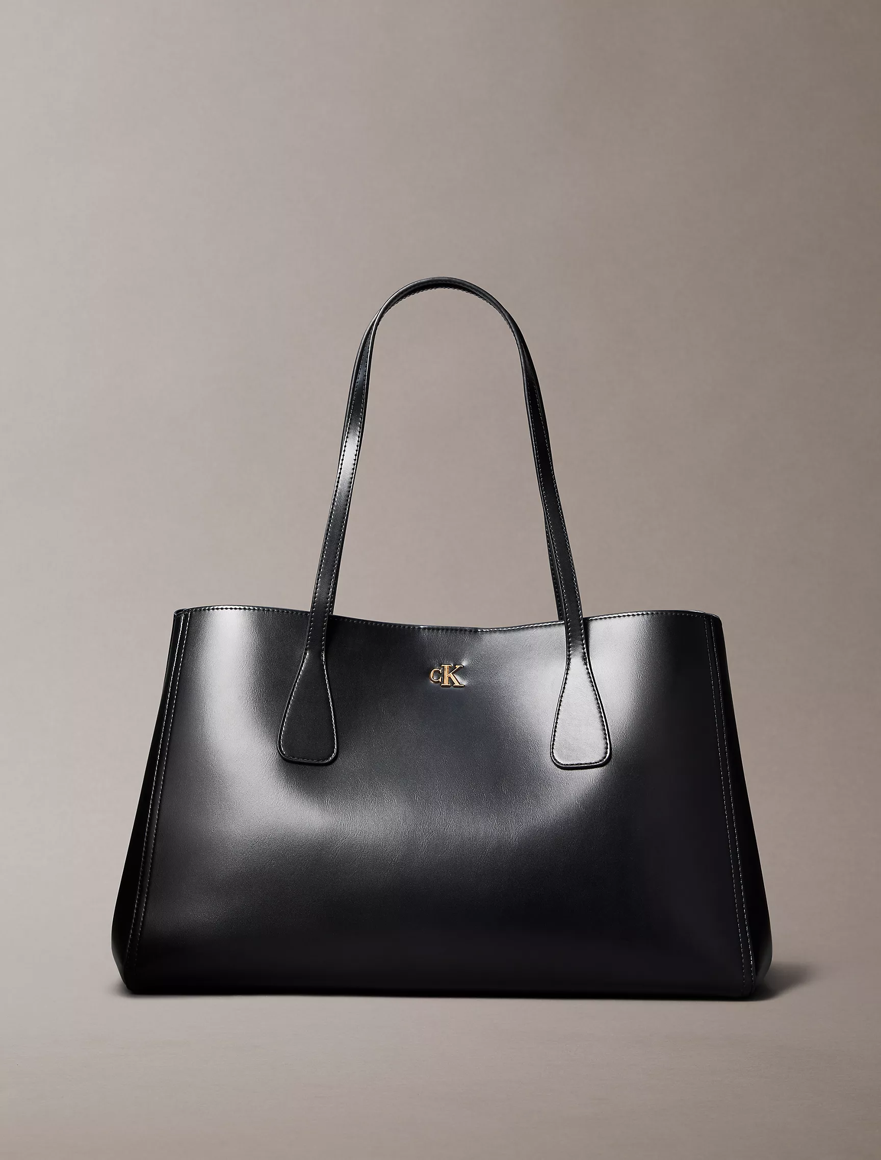 Calvin Klein, Monogram Snap Large Tote Bag (Was $169)