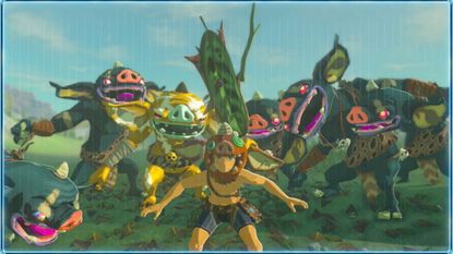 The Legend of Zelda: Breath of the Wild Korok selfie