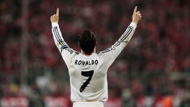 Real Madrid's Cristiano Ronaldo