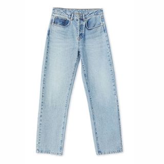 Albaray bleach wash boyfriend jeans