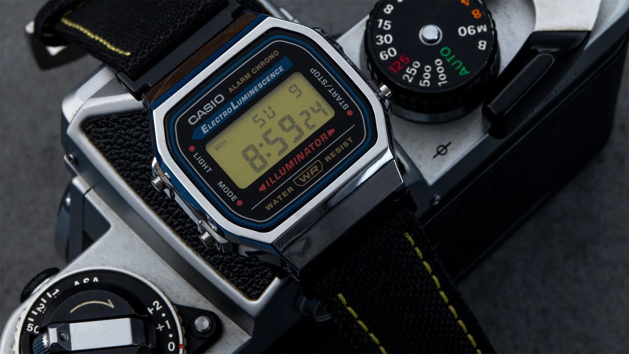 PPP Cameras custom Nikon-themed Casio watch