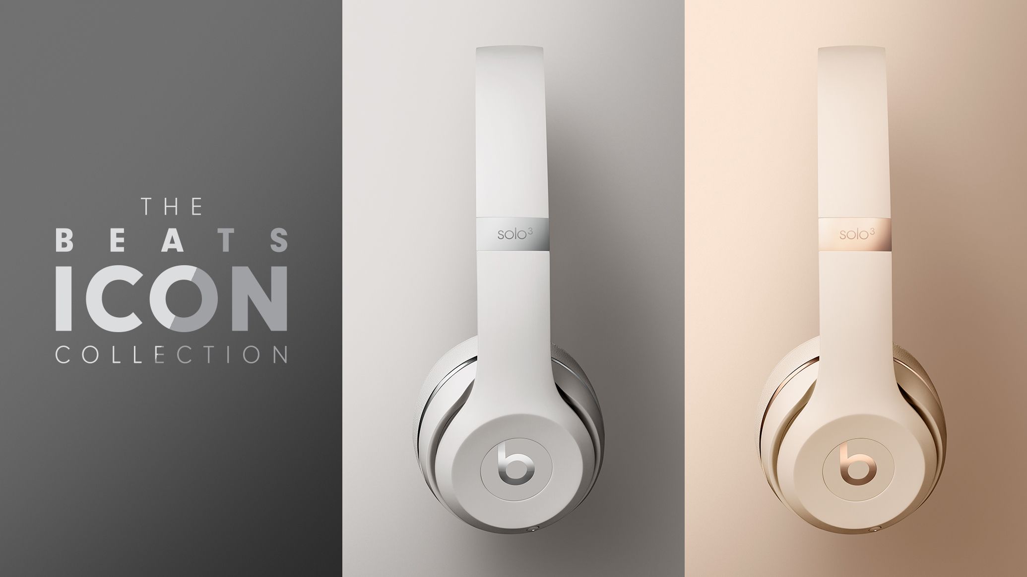 未使用beats solo3 wireless Satin ゴールド Beats Solo3 Wireless On-Ear Headphones, Apple W1 Chip, Satin Gold